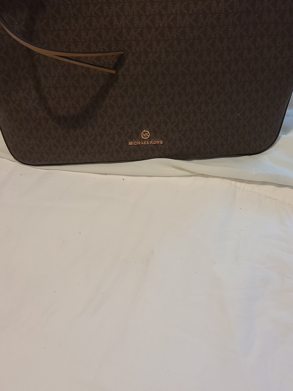 Michael Kors Brown Signature Tote Bag